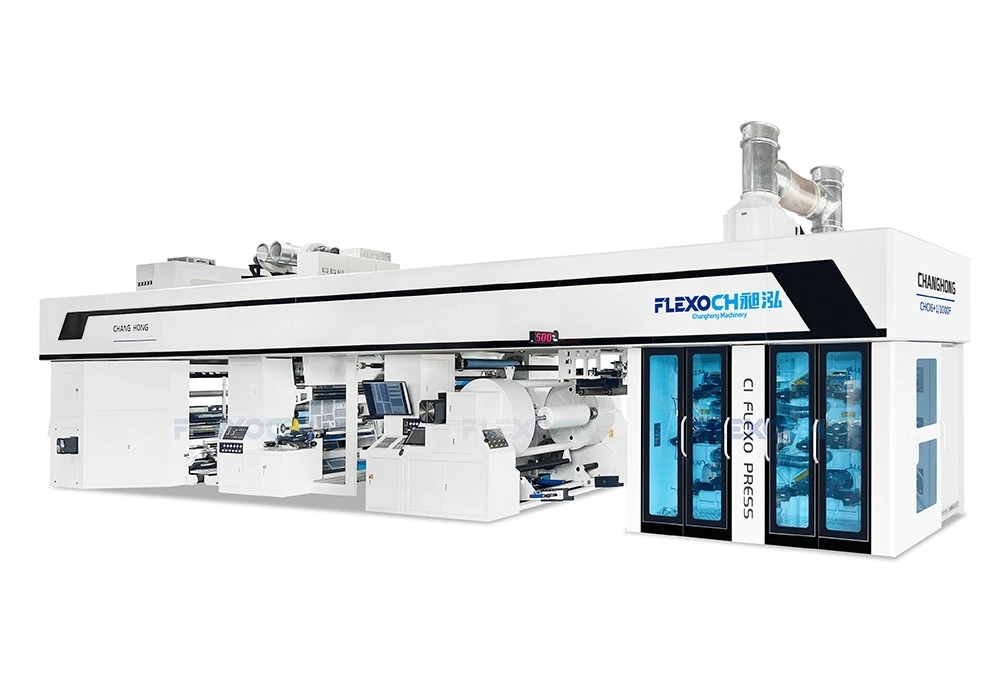 Gearless Flexo Printing Press 6 Colour Gearless Flexo Printing Press 6 Colour
